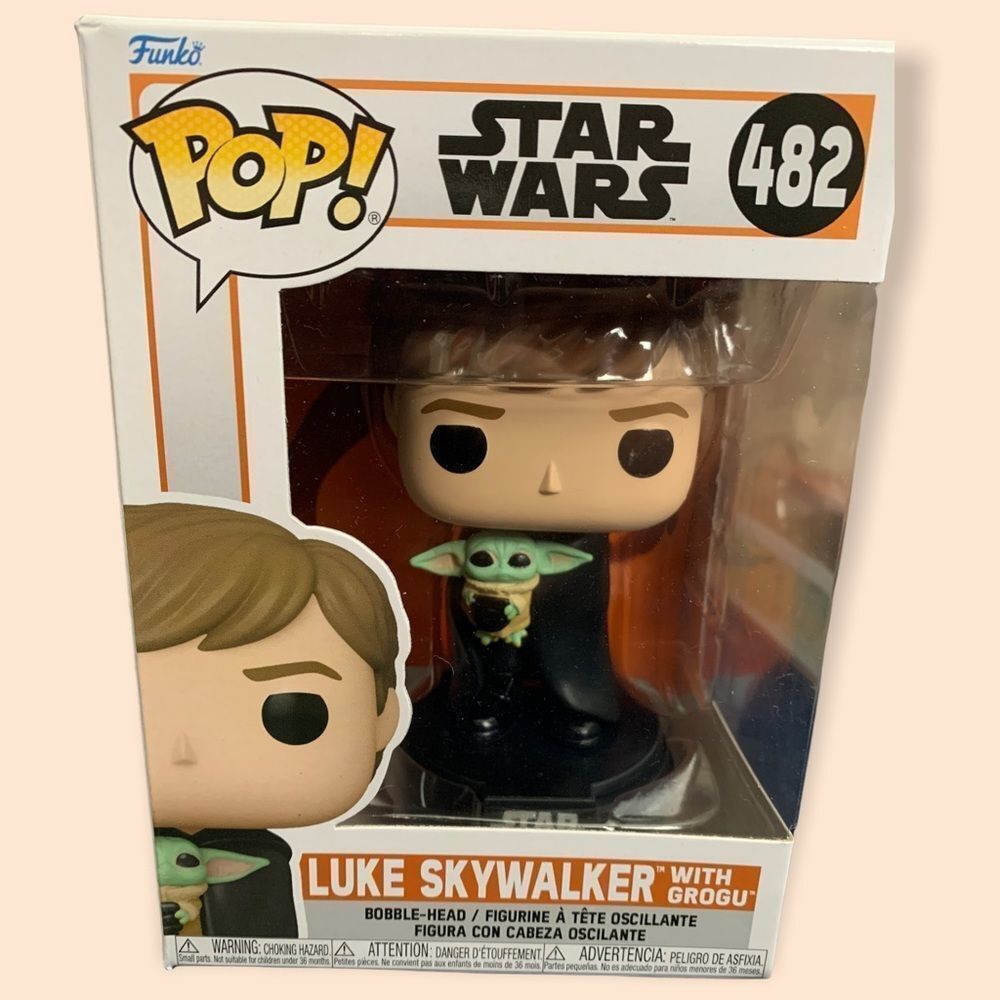 Funko Pop Luke Skywalker with Grogu